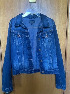 Lucky Brand Women's Blue Denim Jacket, size small